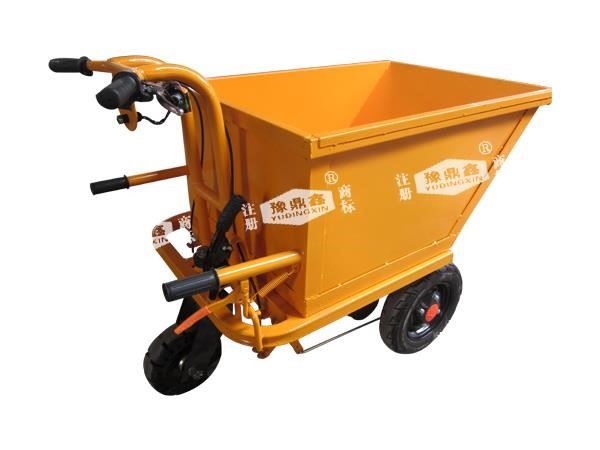 城市工程專用電動工程手推自卸車